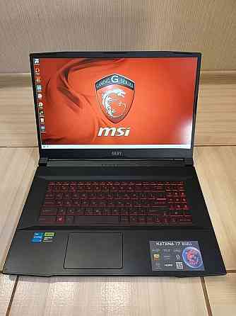 MSI Katana GF76 B12UCR/17,3-144гц/Intel Core i5 12450H SSD M2 NWMe-512Гб/16Гб DDR5/RTX 3050/63 999 Донецк