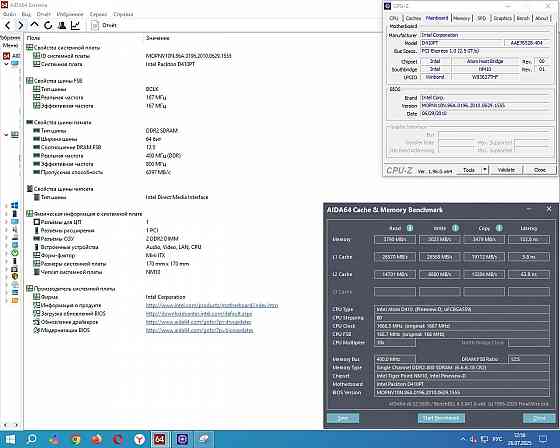 Intel D410PT mini-ITX (2xSATA, VGA) - Обмен на 20шт любых ненужных-нерабочих модулей озу и видеокарт Донецк