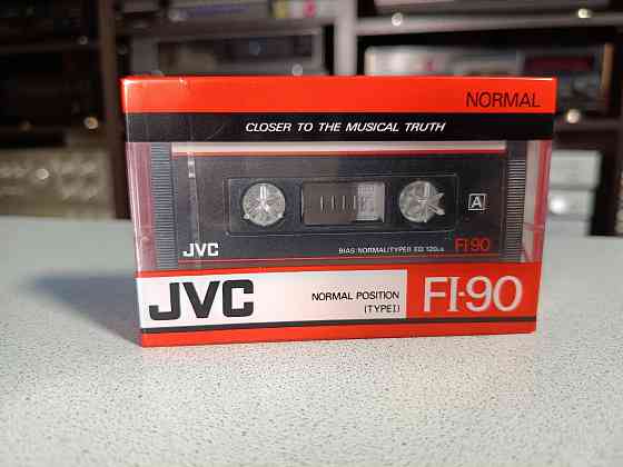 Запечатанная аудиокассета JVC- FI 90 Донецк