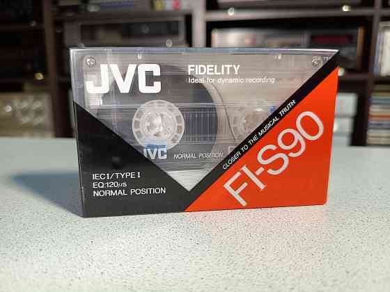 Запечатанная аудиокассета JVC- FI-S90 Донецк