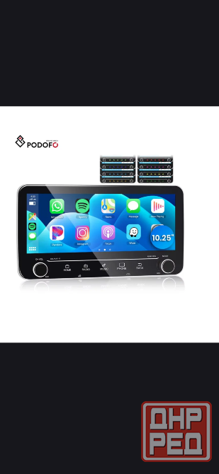 Универсальные магнитолы, Android 13, 4/64, 10 дюймов, WiFi,Bluetooth, GPS. Донецк - изображение 7
