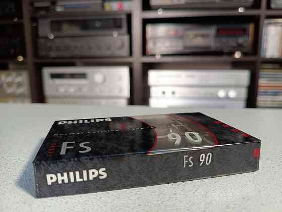 Запечатанная аудиокассета Philips -FS 90 Донецк