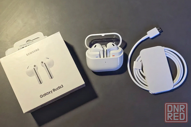 Наушники Samsung Galaxy Buds3, SM-R530 ANC, беспородные, Bluetooth Донецк - изображение 8