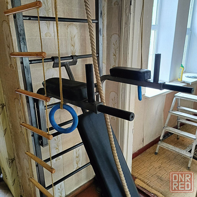 Профессиональная шведская стенка с дополнительным оборудованием Донецк - изображение 4