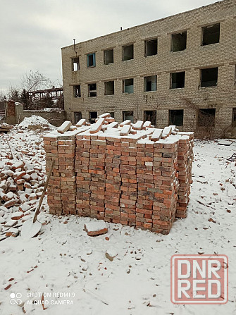 Продам кирпич б/у и сыпучие Донецк - изображение 1