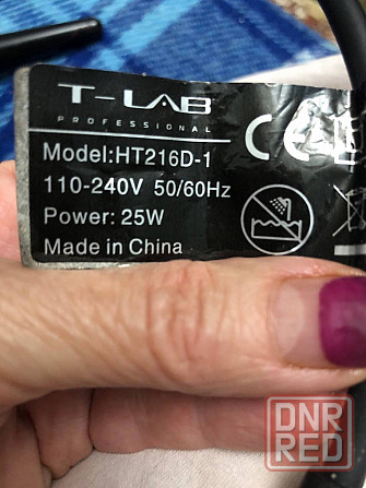 Мини-плойка для волос локонов конусная широкая T-Lab Professional Макеевка - изображение 2