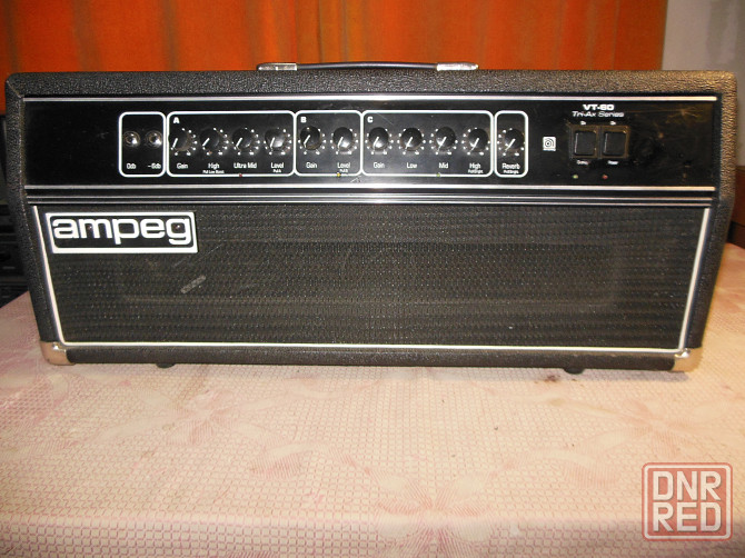 Продаю гитарную ламповую голову Ampeg VT 60 USA, Донецк - изображение 1