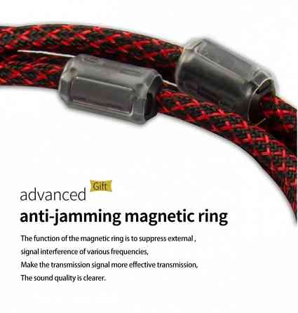 Аудио кабель CREST AUDIO jack 6,3 мм -2RCA Донецк