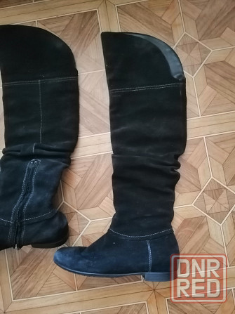 Продам сапоги высокие ботфорты р. 37 Донецк - изображение 4