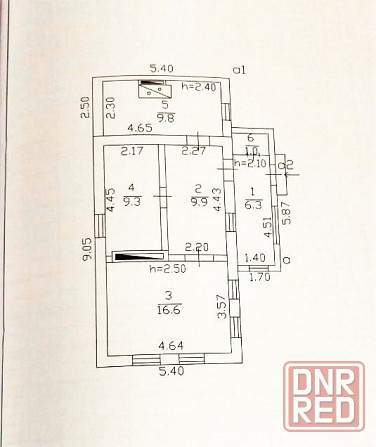 3-х комн. дом в пос. Горбачево-Михайловка. Документы готовы, торг. Донецк - изображение 2