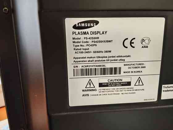 Телевизор Samsung 42" (плазма) рабочий Донецк