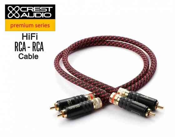Аудио кабель CREST AUDIO межблочный RCA -RCA Донецк