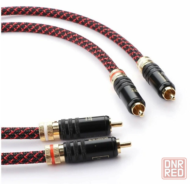 Аудио кабель CREST AUDIO межблочный RCA -RCA Донецк - изображение 3