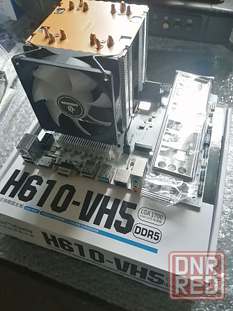 Новый комплект Core i3-12100f и плата h610m с 16Гб DDR5 5200Мгц Горловка - изображение 1