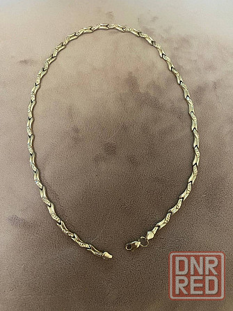 Продам серебряное колье под белое золото Донецк - изображение 1