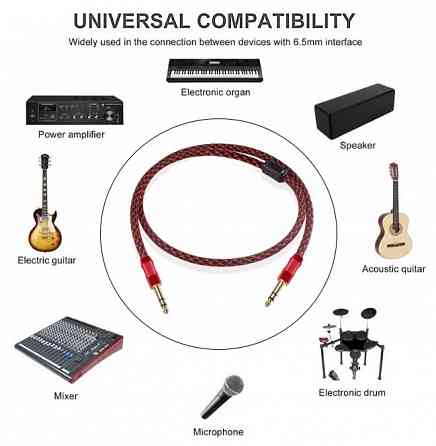 Аудио кабель CREST AUDIO балансный Jack 6,3 мм - Jack 6,3 mm TRS Донецк