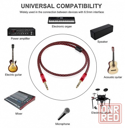 Аудио кабель CREST AUDIO балансный Jack 6,3 мм - Jack 6,3 mm TRS Донецк - изображение 6