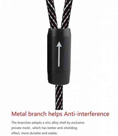 Аудио кабель CREST AUDIO Jack 6,3 мм - 2RCA Донецк