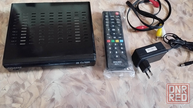 Приставка T2 STRONG в рабочем состоянии,новый пульт Донецк - изображение 1