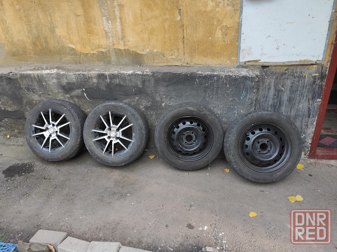 Диски r14 (7 шт), резина летняя, зимняя Донецк - изображение 1