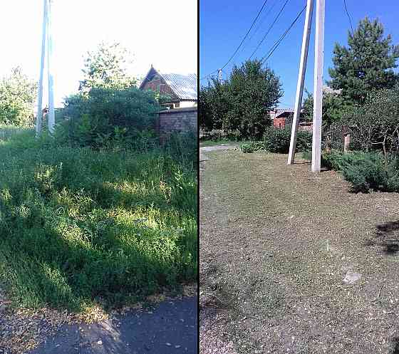 Покос травы. Спил деревьев. Уборка участка. Расчистка территории. Донецк