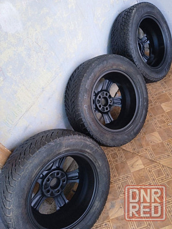 Зимние шины R16 215/60 в сборе на дисках Донецк - изображение 4