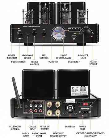 Ламповый интегральный усилитель HYPER SOUND AV-2030 Донецк