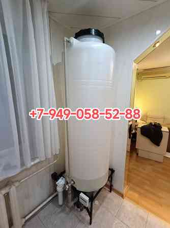 Установка накопительных баков. Монтаж систем водоснабжения и отопления под ключ. Донецк