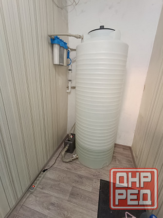 Установка накопительных баков. Монтаж систем водоснабжения и отопления под ключ. Донецк - изображение 2