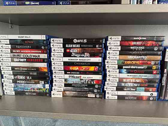 Игры, диски на ps4 и ps5 Донецк