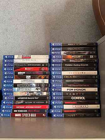 Игры, диски на ps4 и ps5 Донецк