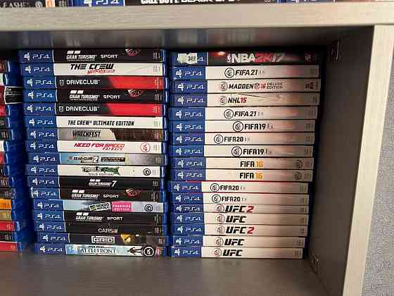 Игры, диски на ps4 и ps5 Донецк