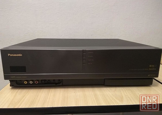 Видеомагнитофон Panasonic NV-HS800EE. S-VHS HI-FI стерео Донецк - изображение 1