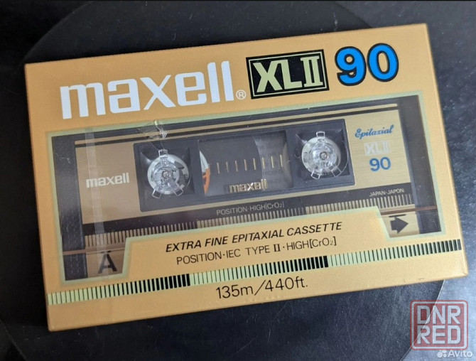 Аудиокассеты Maxell XL II 90 Gold Новые! Донецк - изображение 1