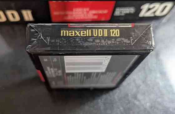 Аудиокассеты Maxell UD II 120 Crome! Новые! Донецк