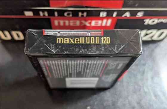 Аудиокассеты Maxell UD II 120 Crome! Новые! Донецк