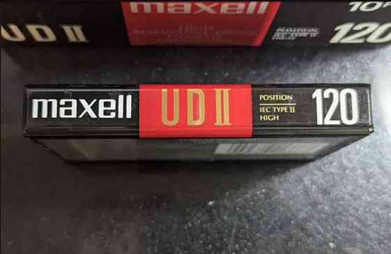 Аудиокассеты Maxell UD II 120 Crome! Новые! Донецк