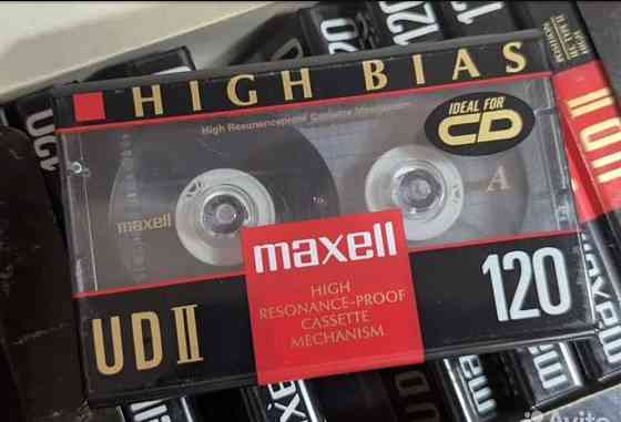 Аудиокассеты Maxell UD II 120 Crome! Новые! Донецк