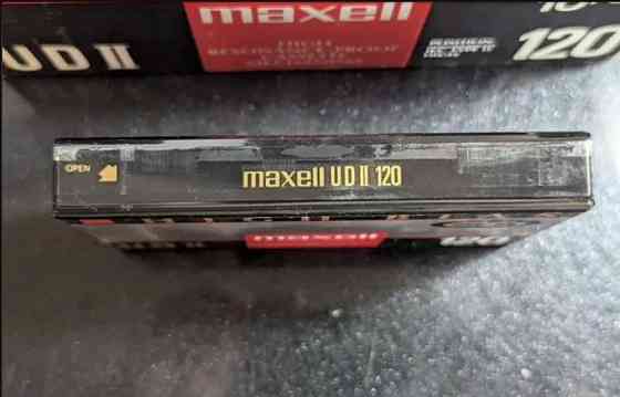 Аудиокассеты Maxell UD II 120 Crome! Новые! Донецк