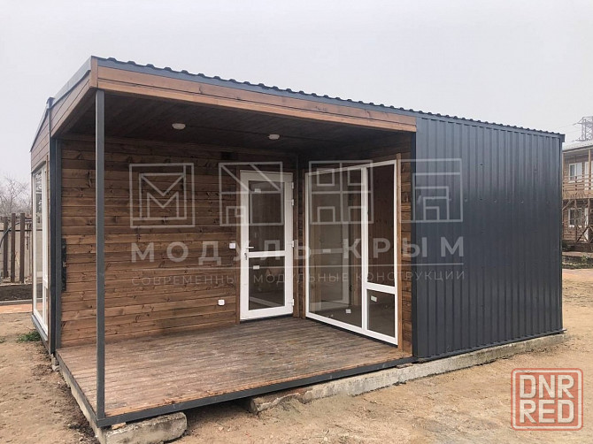 Дачный Домик \ Готовый Дом с санузлом от производителя Донецк - изображение 1