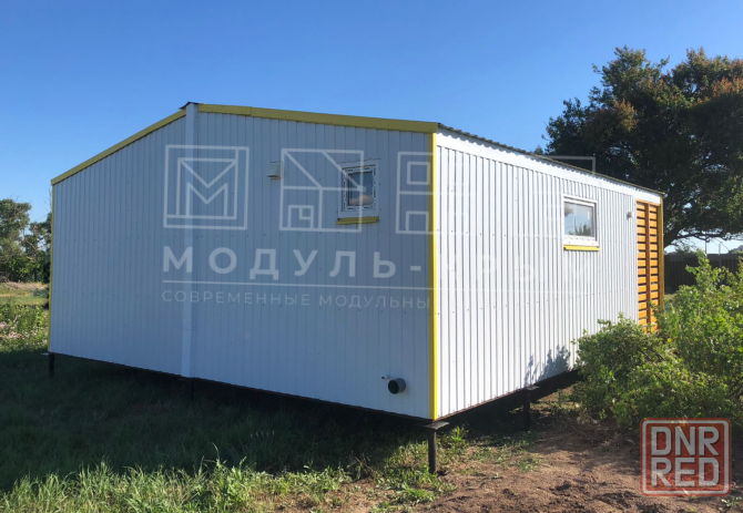 Модульный Домик с террасой \ Дачный Домик с санузлом под ключ от производителя Донецк - изображение 4
