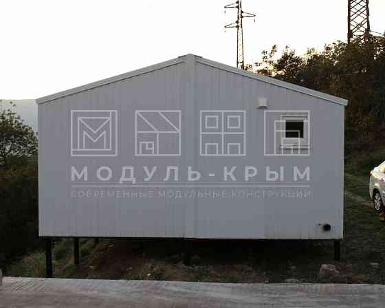 Модульный Домик с террасой \ Дачный Домик с санузлом под ключ от производителя Донецк