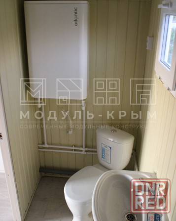 Модульный Домик с террасой \ Дачный Домик с санузлом под ключ от производителя Донецк - изображение 8