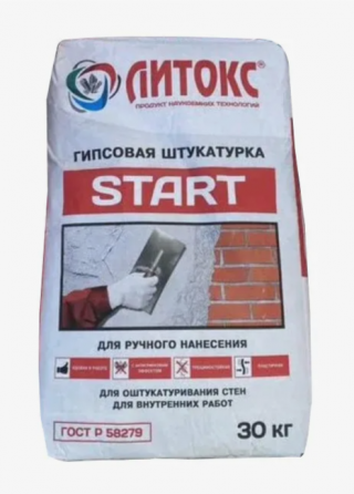 Штукатурка Литокс Start 30 кг Донецк