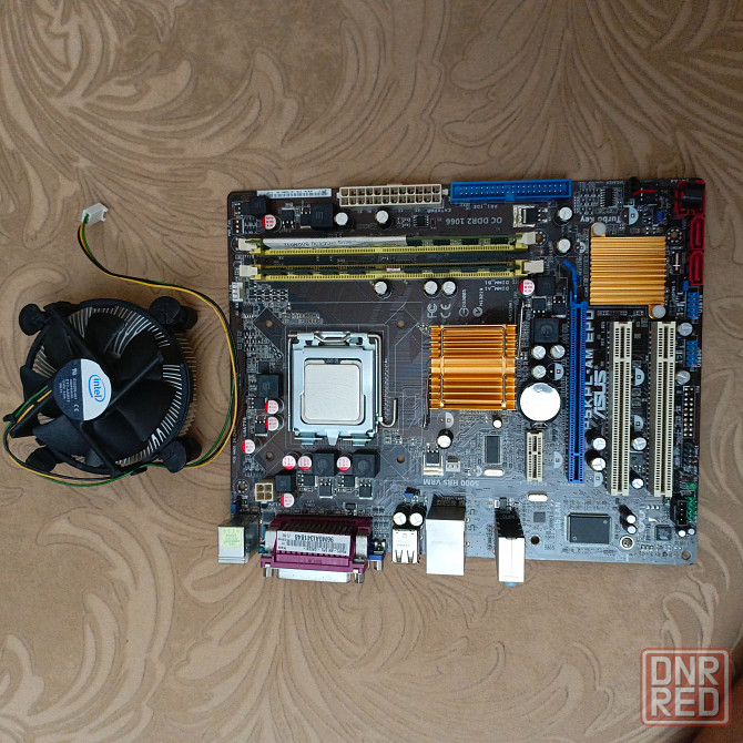 Материнская плата Socket LGA775 ASUS P5KPL-AM EPU 2DDR2 MicroATX Макеевка - изображение 1