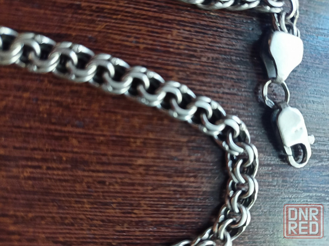 Серебряная цепь вес 35.57. 925 пробы. Бисмарк. Донецк - изображение 2