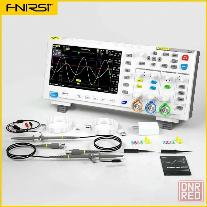 Цифровой осциллограф FNIRSI 1014D Донецк - изображение 1