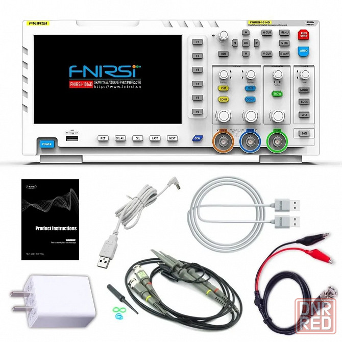 Цифровой осциллограф FNIRSI 1014D Донецк - изображение 2