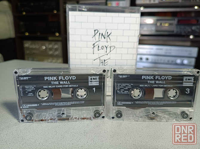 Аудиокассеты бокс 2 шт. Pink Floyd -The Wall. Донецк - изображение 3