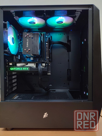 Игровой компьютер i3 12100F + RTX 3050 8GB Донецк - изображение 2